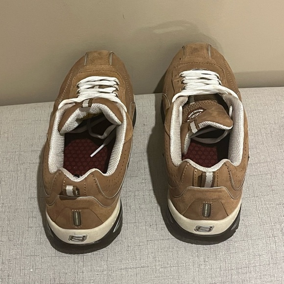 SKECHERS WORK Women's Meribel Steel Toe Work Shoe Brown - 76348/BRN, size 8 - Picture 6 of 10